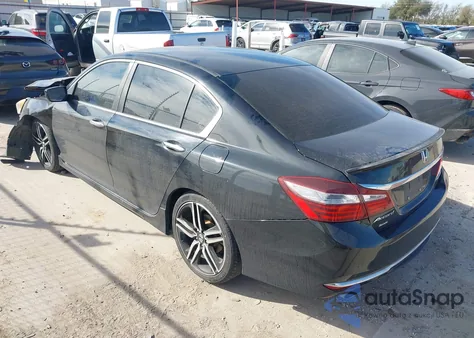 2016 Honda Accord Sport z USA, uszkodzony, nr VIN 1HGCR2F52GA113147